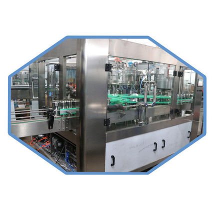 China Beverage Can Filling Machine , 2-1 Full Automatic Carbonated Juice Machine supplier