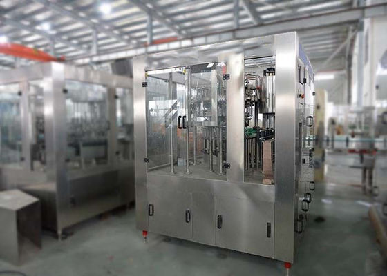 China Carbonated Soft Drink Bottling Machine , Small Carbonated Drink Filling Machine supplier