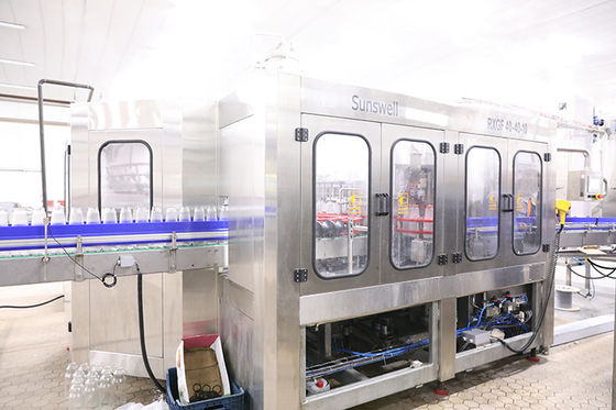 China 3 In 1 Glass Bottle Water Filling Machine supplier