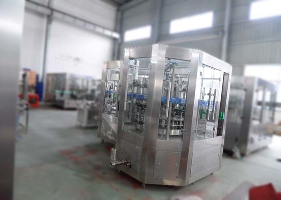3 In 1 Automatic Fruit Juice Filling Machine 13500BHP With Touch Screen Control supplier