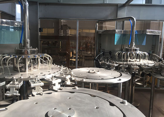 3 In1 Monobloc Automatic Juice Bottle Filling Machine / Pet Bottle Water Filling Machine supplier