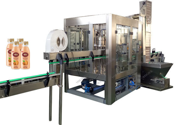 Low Noise Automatic Fruit Juice Filling Machine / Automatic Water Bottle Filling Machine supplier