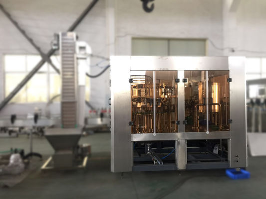 High Speed Carbonated Soft Drink Filling Machine / Glass Bottle Soda Filling Machine supplier