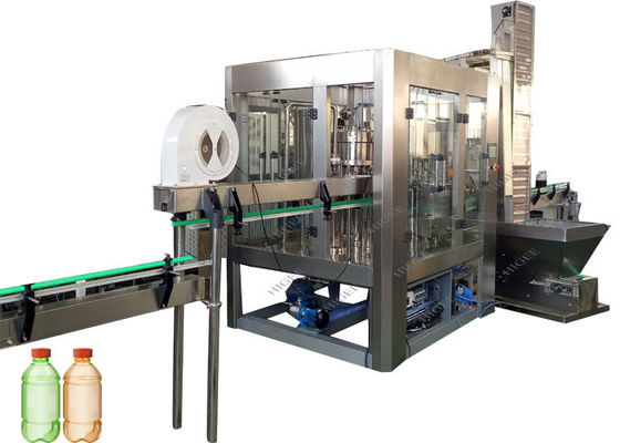 Low Noise Carbonated Soft Drink Filling Machine For PET Plastic Bottle supplier