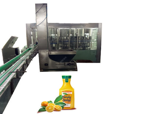 Low Noise Carbonated Soft Drink Filling Machine For PET Plastic Bottle supplier