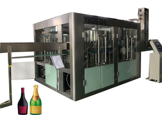 PLC Control Carbonated Soft Drink Filling Machine / Pure Water Filling And Sealing Machine supplier