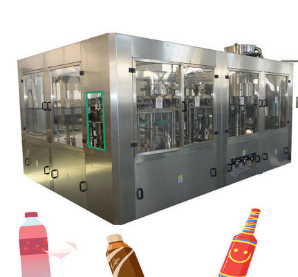 High Speed Carbonated Soda Filling Machine / Carbonated Drink Bottling Machine supplier