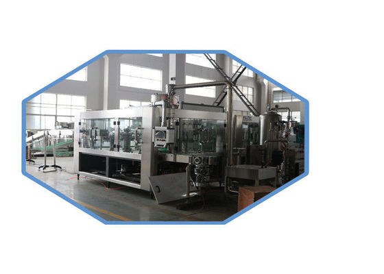 PLC Controlled Carbonated Soft Drink Filling Machine , Soda Bottling Equipment supplier