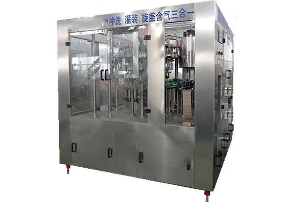 SUS304 Carbonated Beverage Bottling Equipment Small Plastic Bottle Filling Machine supplier