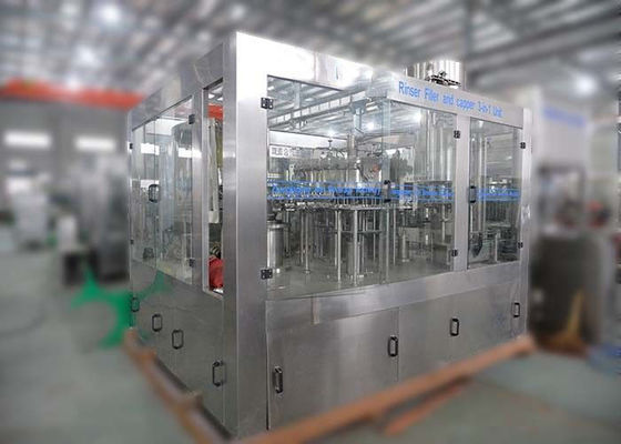 Carbonated Soft Drink Bottling Machine , Small Carbonated Drink Filling Machine supplier