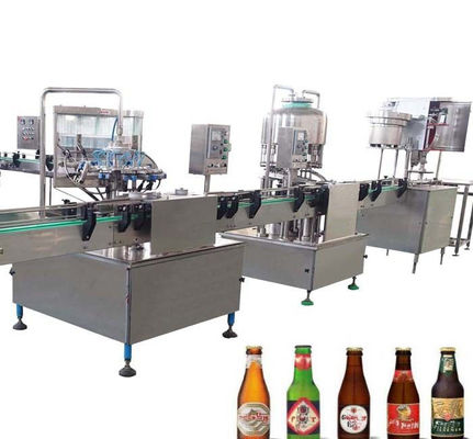 SS304 Carbonated Beverage Filling Machine , Splity Tpe Small Beer Filling Machine supplier