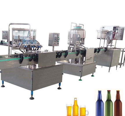 SS304 Carbonated Beverage Filling Machine , Splity Tpe Small Beer Filling Machine supplier