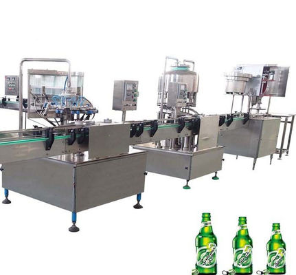 SS304 Carbonated Beverage Filling Machine , Splity Tpe Small Beer Filling Machine supplier