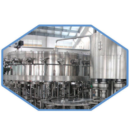 PET Bottle Carbonated Beverage Filling Machine , 3 In 1 Carbonated Water Filling Machine supplier