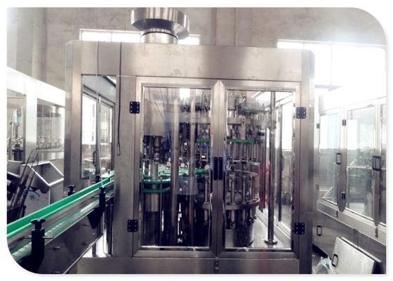 Easy Operate Vial Liquid Beverage Filling Machine PLC Control 3 In 1 Water Filling Machine supplier