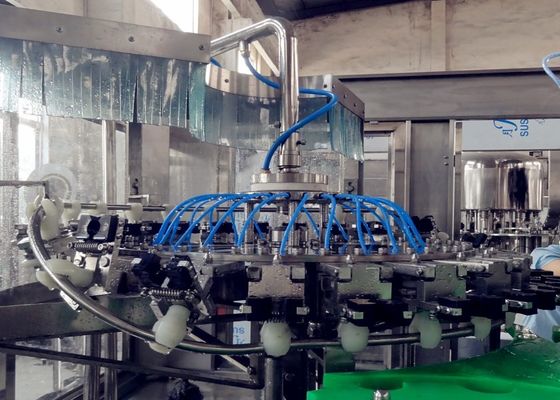 Easy Operate Vial Liquid Beverage Filling Machine PLC Control 3 In 1 Water Filling Machine supplier