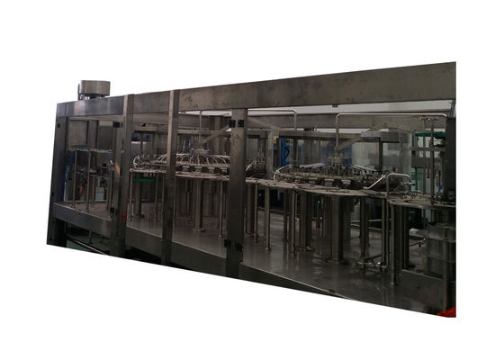 Electric Hot Juice Filling Machine , Monoblock Filling And Capping Machine supplier