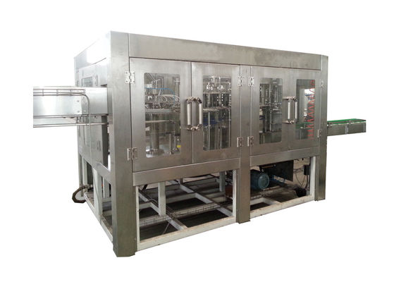 Electric Hot Juice Filling Machine , Monoblock Filling And Capping Machine supplier