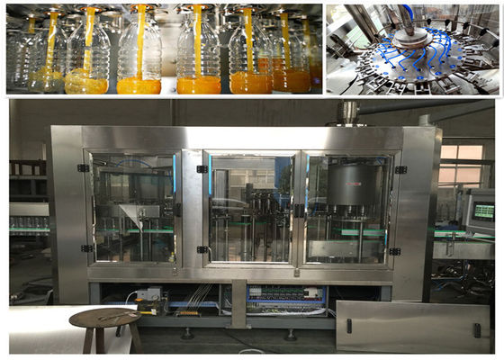 6000BPH Automatic Pet Bottle Filling Machine , Monoblock Filling And Capping Machine supplier
