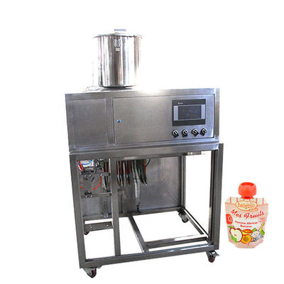 Automatic Juice Pouch Filling Machine , Filling And Capping Machine supplier