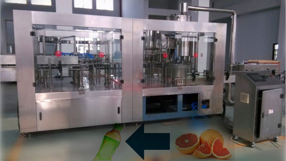 5000BPH Juice Filling Line Automatic Rinsing Filling And Capping Machine supplier