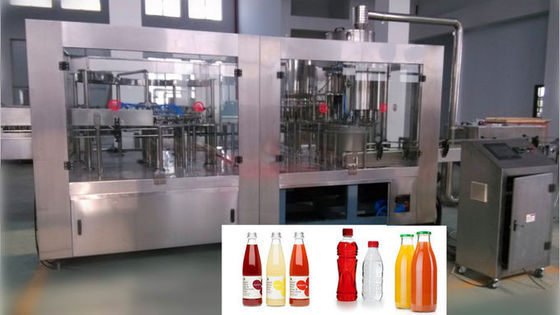 40 Filling Head Rotary Bottle Filling Machine , PET / Glass Bottle Production Line supplier