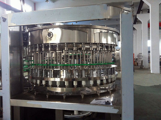 40 Filling Head Rotary Bottle Filling Machine , PET / Glass Bottle Production Line supplier