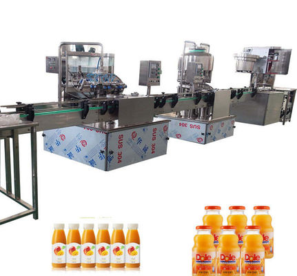 Juice Filling And Bottling Machine 2000BPH Capacity supplier