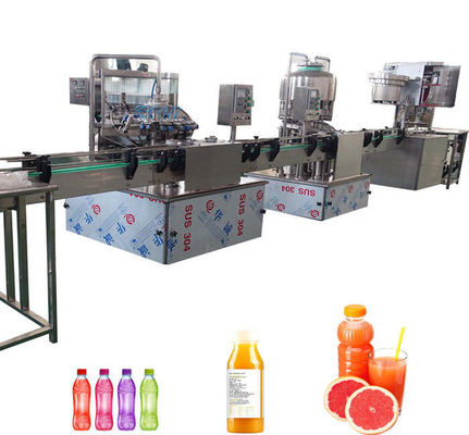 Juice Filling And Bottling Machine 2000BPH Capacity supplier