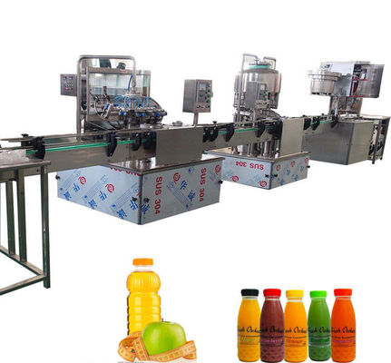 Juice Filling And Bottling Machine 2000BPH Capacity supplier