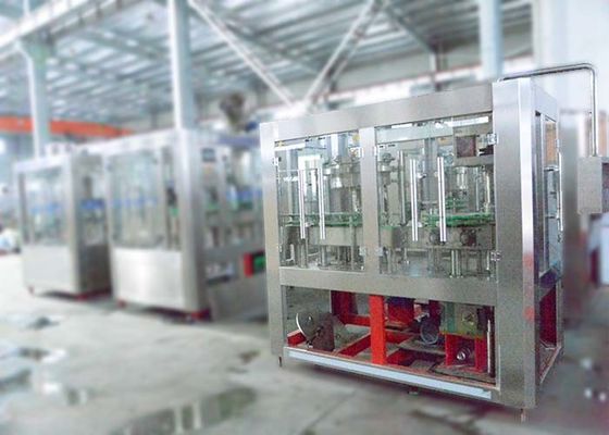 110V Automatic Fruit Juice Filling Machine SUS304 Non Carbonated Drink Filling Machine